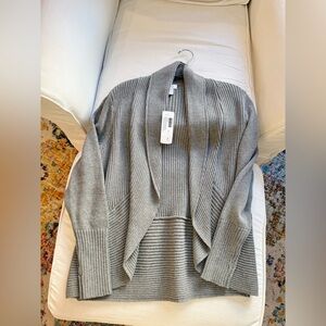 NEW: Chicos Gray Women's Wrap Sweater